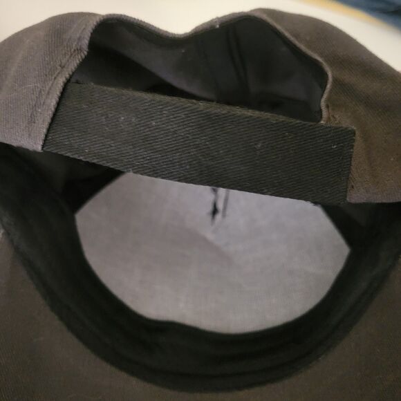 Men's Straight Shooter Adjustable Black Hat - Picture 5 of 7